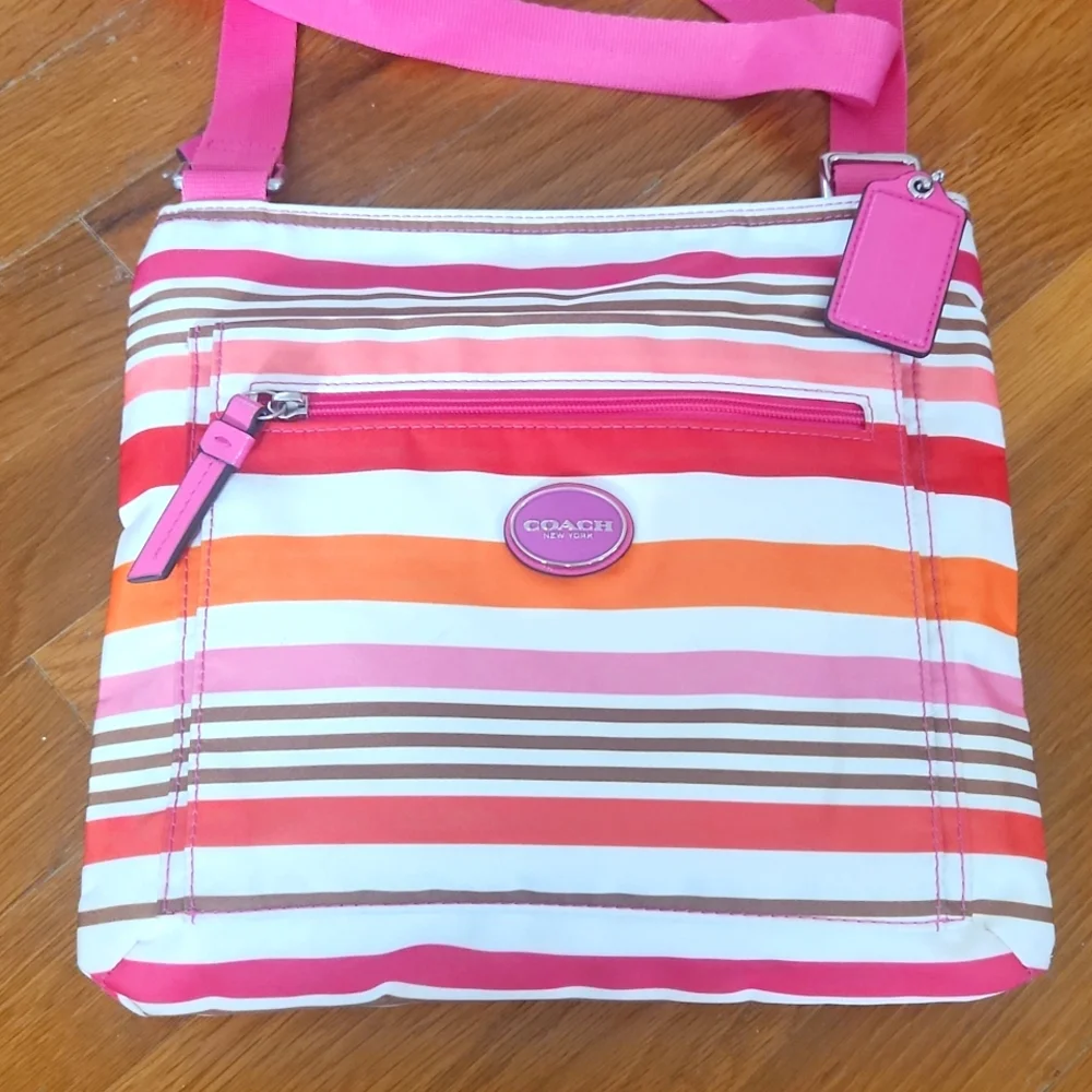 Vintage Coach Getaway File Bag